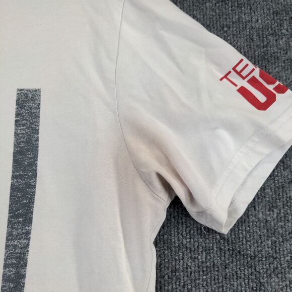 Nike Dri Fit T Shirt Mens Size Medium Team USA Olympics Gray Flag Graphic - Picture 6 of 12